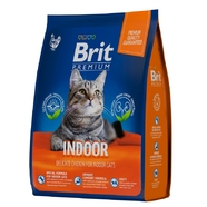 Brit Premium Cat Indoor (курица)