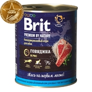 BRIT Premium Говядина и рис